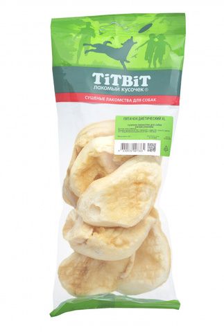 Titbit лакомство для собак пятачок диетический XL (мягкая упаковка) 70гр