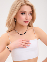 91000287 Колье Роман с камнем