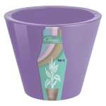 Кашпо для цветов пластиковое 5л d-23 см «Классика» Лаванда