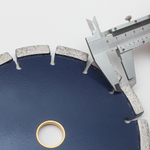 Диск алмазный TOPALMAZ TUCK POINT для бетона, диаметр 180/230 мм, посадочное 22,23/25,4 мм, высота сегмента 10 мм