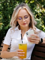 Очки для компьютера имиджевые защитные прозрачные нулевки