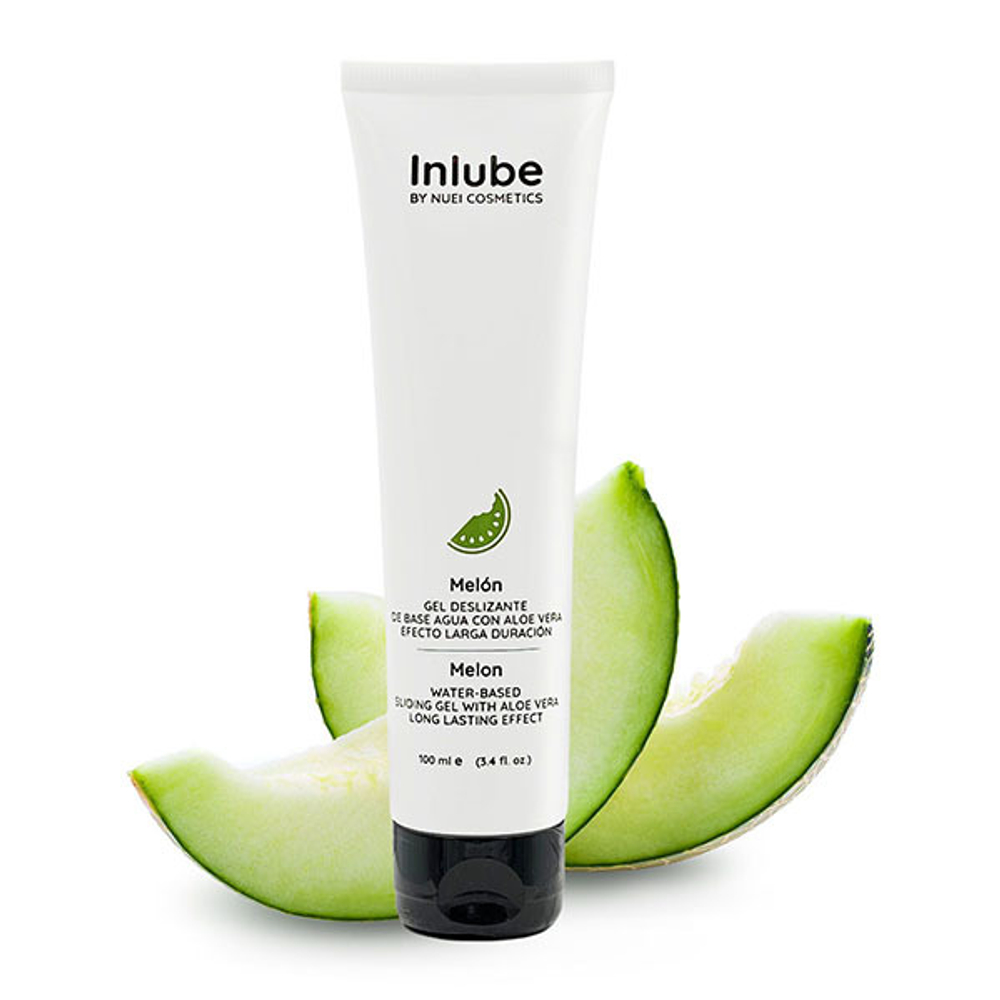 Водный лубрикант с алоэ вера и ароматом дыни Nuei cosmetics Inlube 100мл