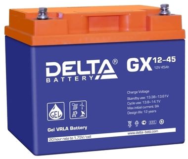 Аккумуляторы Delta GX 12-45 - фото 1