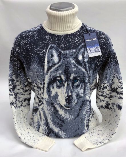 Pulltonic из шерсти и кашемира "Стая" Размеры (46-52)