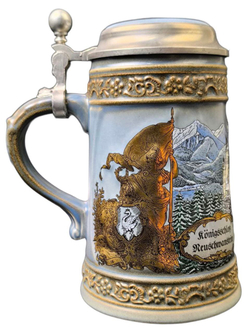 Кружка пивная "Замок Нойшванштайн" Германия