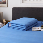 Комплект постельного белья Однотонный Сатин с Одеялом (простынь на резинке) FBR013