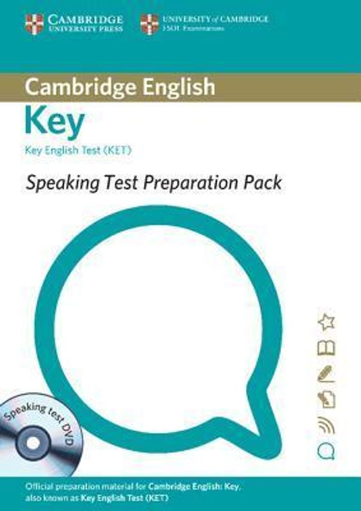 Speaking Test Preparation Pack for KET Paperback with DVD