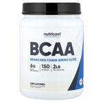Nutricost, Performance, BCAA, без добавок, 900 г (2 фунта)