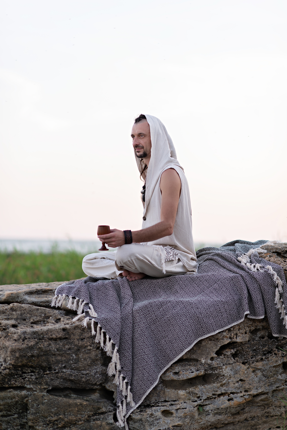 Мужские штаны (молоко)