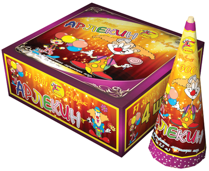 Фонтан "Арлекин" 30 секунд / 2,5 метра / 3 метра