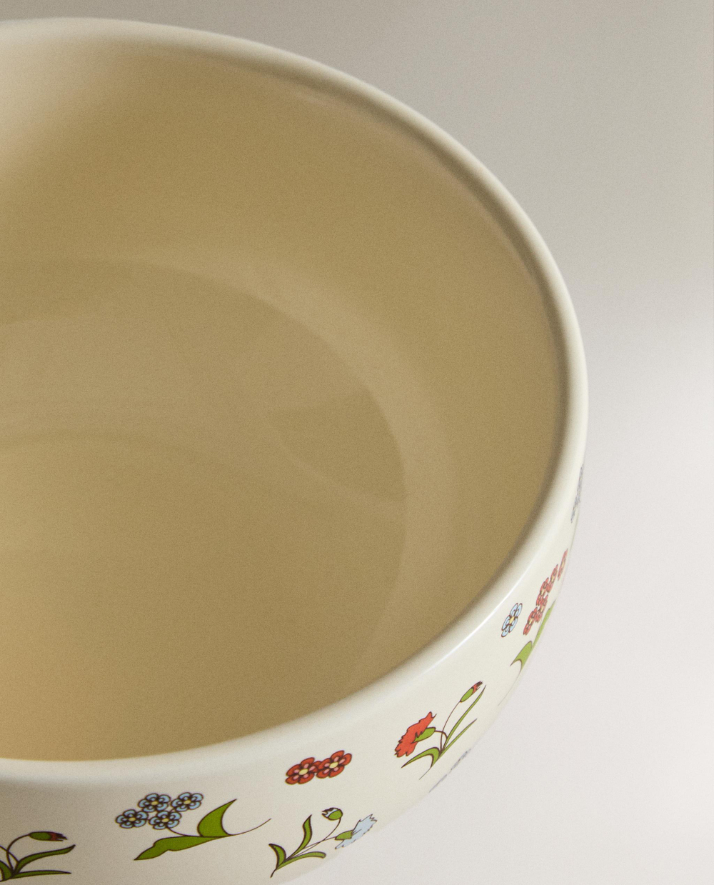 Zara Home миска из каменной керамики, цвет разноцветный, 14 см