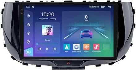 Магнитола для KIA Soul 3 2019+ - Parafar PF527LUX1U2K на Android 13, QLED+2K, ТОП процессор, 8Гб+128Гб, CarPlay, 4G SIM-слот