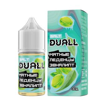 Жидкость DUALL Salt 2% HARD 30 ml - Мятные леденцы Эвкалипт