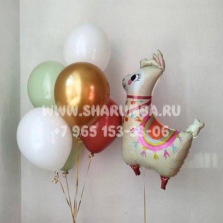 Композиция "Праздничная Лама"