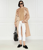 Хлопковый свитер Marc Cain - коричневый(XC 41.05 M06)