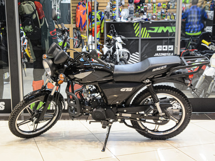 Мопед Racer Alpha RC50 черный + ЦПГ 125 СС