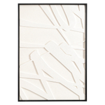 Панно декоративное с эффектом 3d minimalism, с черной рамой, 70х100 см