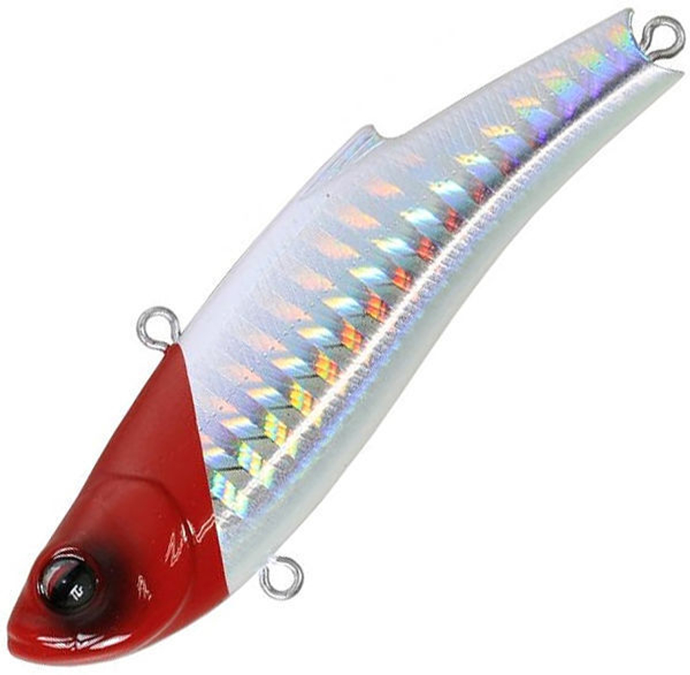 Воблер Bassday Orc Range Vib 70TG HH-154 Height Holo Red Head