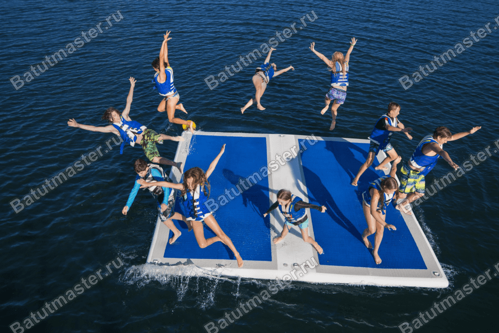 Элемент аквапарка «Посадочная площадка»,  4×4×0,1 м