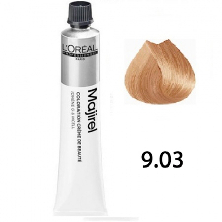 L'Oreal Professionnel Majirel 9.03 Очень светлый блондин глубокий золотистый 50мл