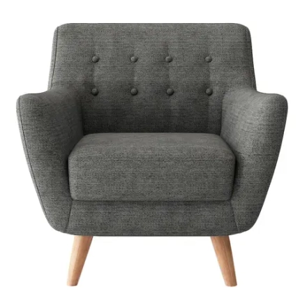 Кресло Bradex Home Picasso темно-серый