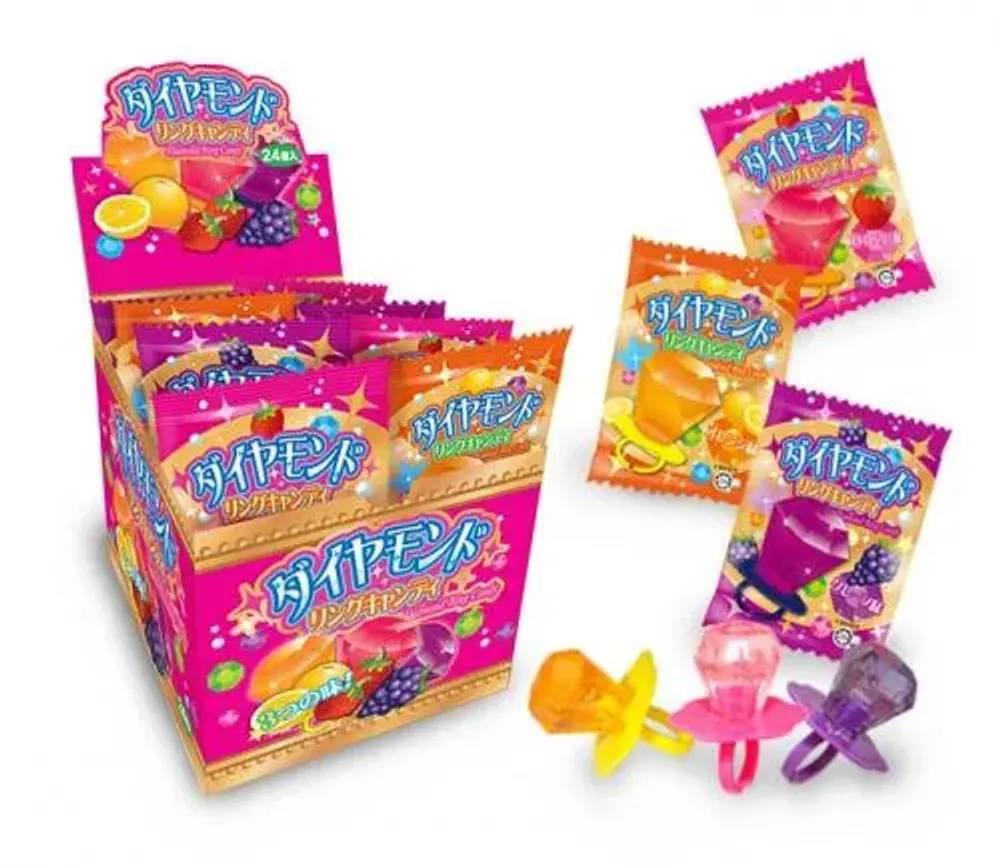 Конфета Бриллиантовое кольцо ассорти Yaokin, 10 гр (1шт)