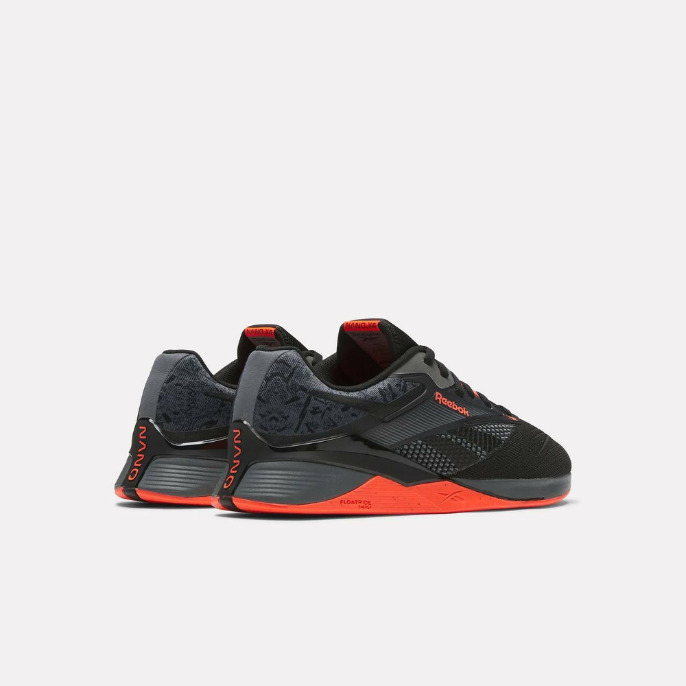 Кроссовки мужские Reebok Nano X4 (Черно-Красные)