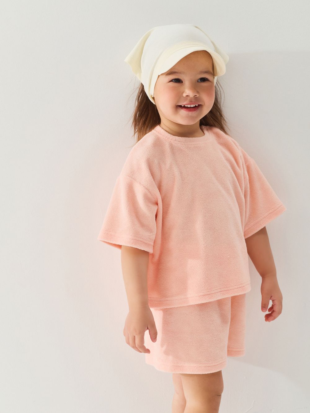 Косынка с козырьком "Сливочная" 0+