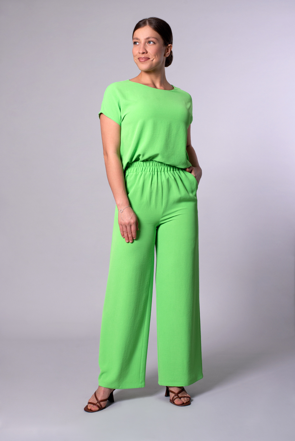 Блузка женская 3256ЗПк, Яблоко #28Ябл093256зпк