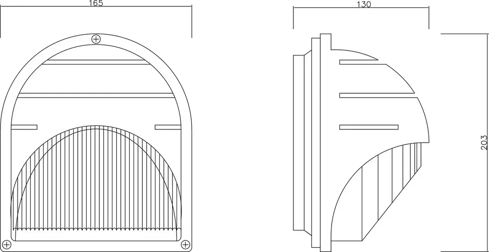 Фасадный светильник Arte Lamp