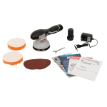 Аккумуляторная полировальная машина ИНТЕРСКОЛ АПМ-125/12ВЭ (картон, без аккум. и ЗУ)