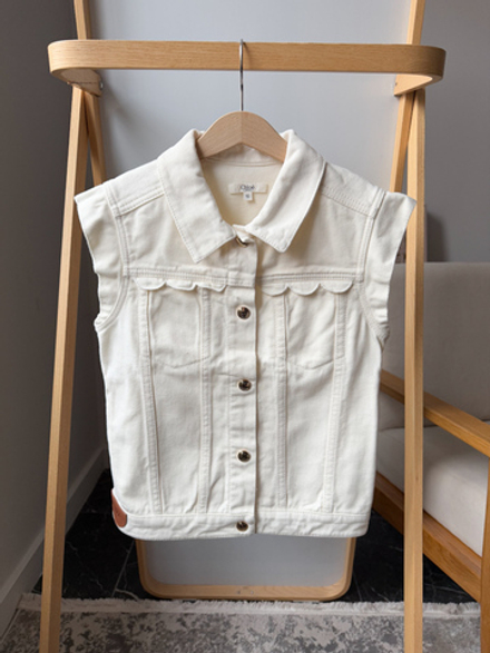 Джинсовый жилет Chloe, 140