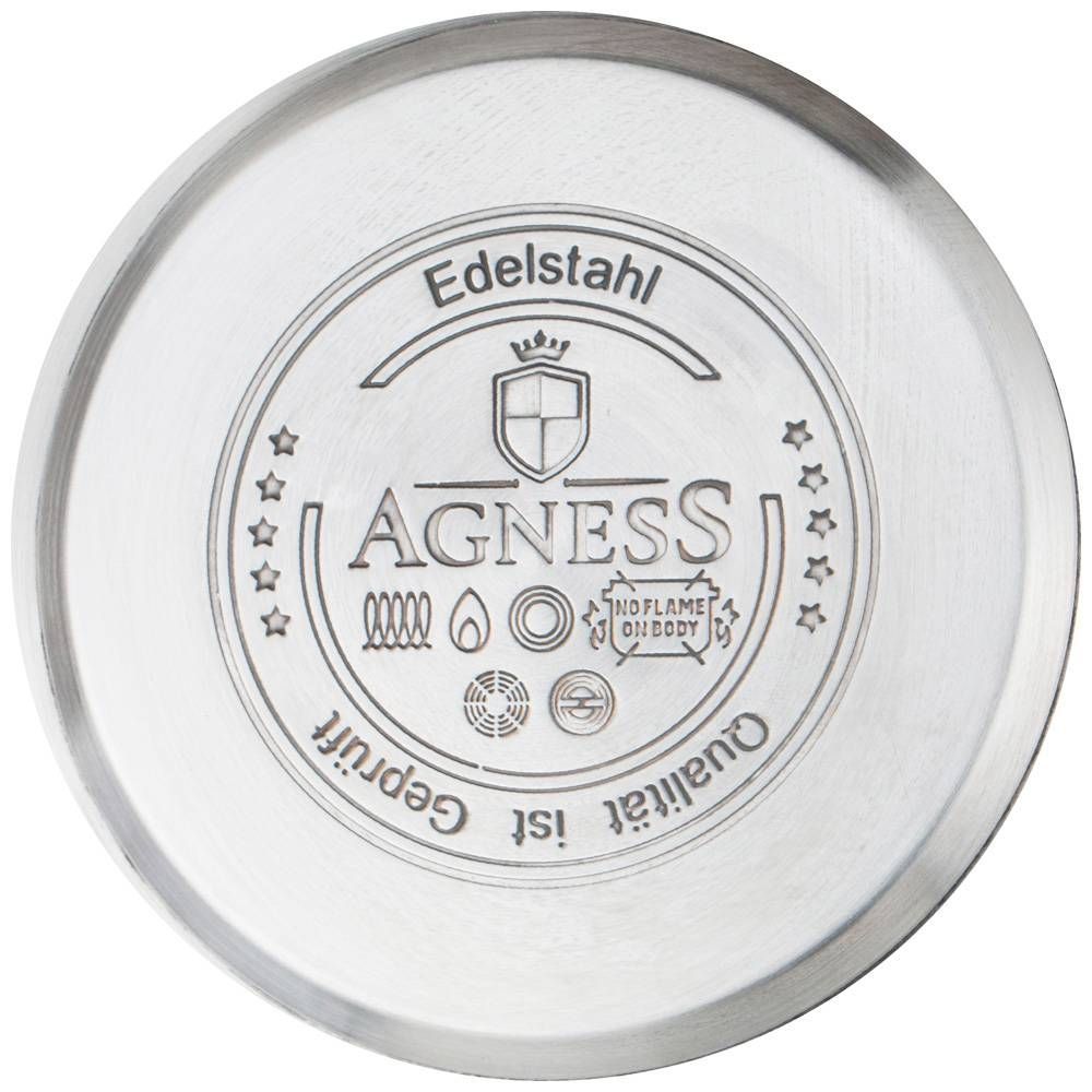 ЧАЙНИК AGNESS СО СВИСТКОМ, СЕРИЯ FANTASY, 3,0 Л, ИНДУКЦИОННОЕ КАПСУЛЬНОЕ ДНО