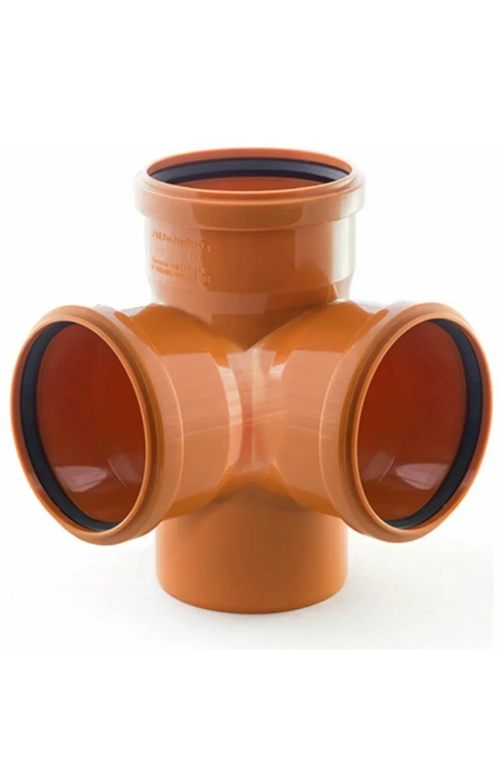 Крестовина 110/110 угол 87 двухплоскостная наруж ПОЛИТЭК