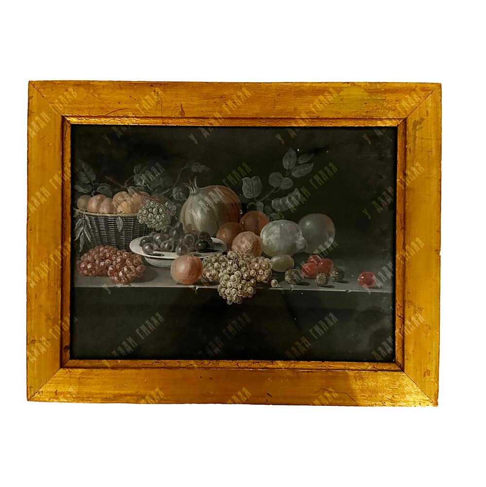 Н/х. Дитч Иоганн Якоб (Dietzsch; 1713–1776) (?). Натюрморт. Бумага, темпера. Нюрнберг, XVIII в.