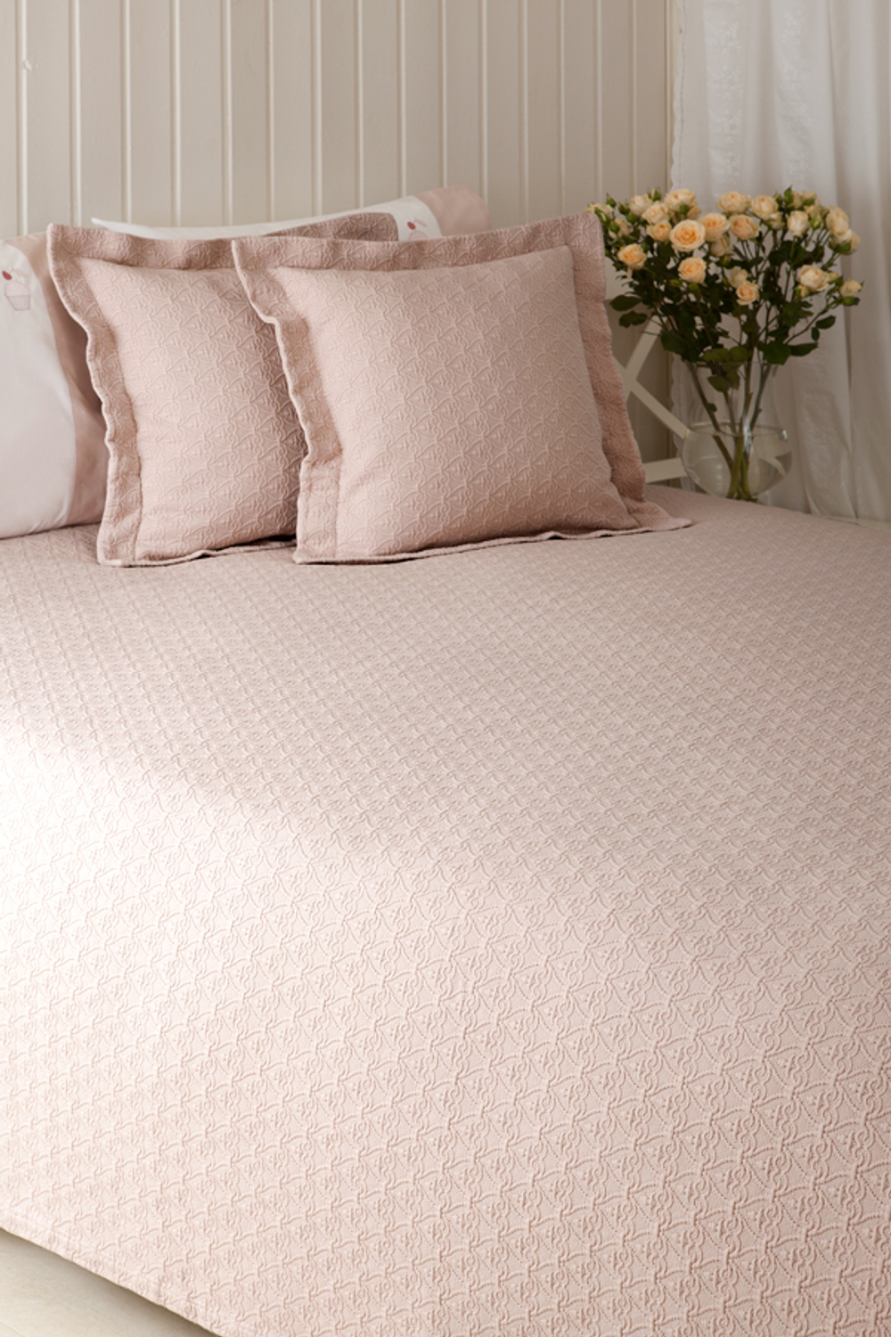 Элитная наволочка декоративная English Style розовая от Luxberry Португалия фото