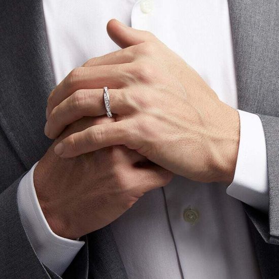 Кольцо Graff Spiral Pavé Diamond Band