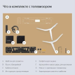 Телевизор Яндекс ТВ Станция Про с Алисой YNDX-00102К черный
