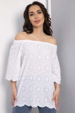 Блуза Воздушная (белая) Б13571-2М LT Collection