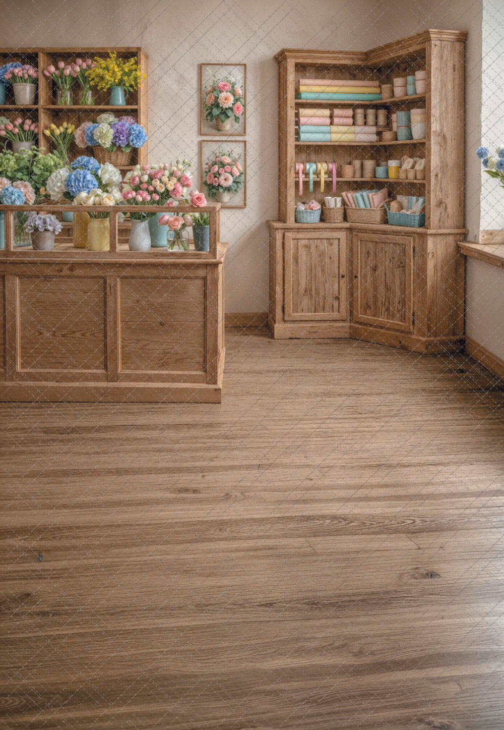 Цветочный магазин №02.2026-1 - фон неопреновый