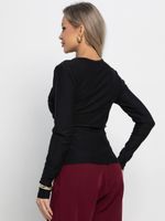 Лонгслив Стильный вызов (черный) Б15175-25М LT Collection