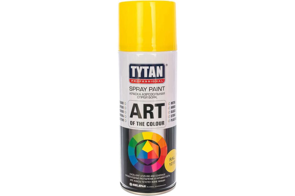 Краска аэрозольная Tytan Professional Art of the colour желтый 400 мл