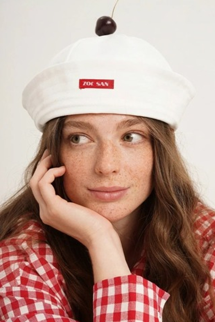 Панама "Зое", белая