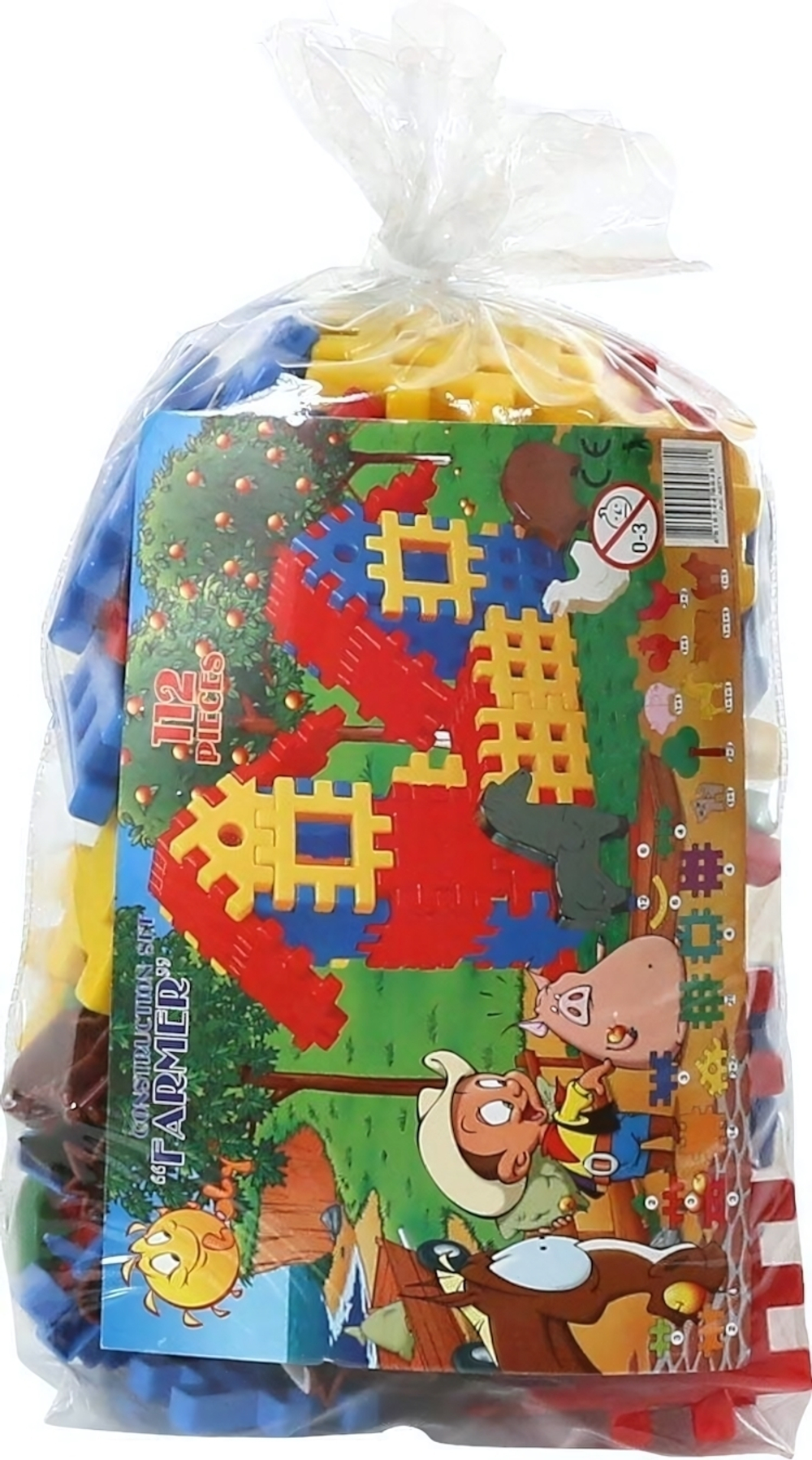 Конструктор Самоделкин-фермер 112 эл., мешок (Полесье)