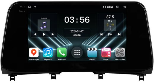 Магнитола для Lexus RX200t, RX300, RX350, RX450h AL20 2015-2019 (ШГУ 8" с шайбой) - FarCar DX10-9701 монитор 10" IPS на Android 13, 4+64Гб, CarPlay