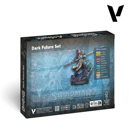 Game Color: Dark Future Set by Squidmar Miniatures