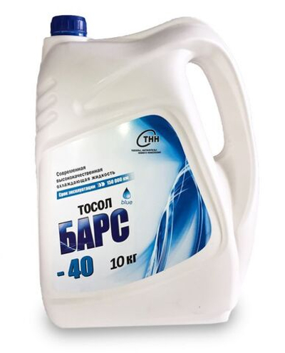 Тосол "БАРС" Premium -40, 10кг