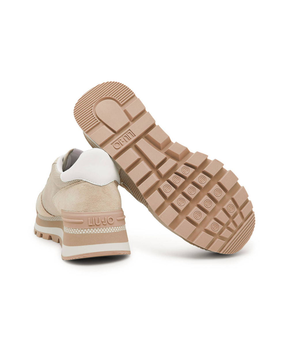 кожаные кроссовки amazing 16 Liu Jo - песочный(BA3119 PX027)