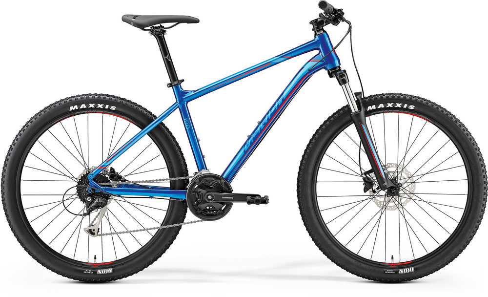 Велосипед '19 Merida Big.Seven 100 Колесо:27.5" Рама:L(19") GlossyBlue/Red (6110779764)