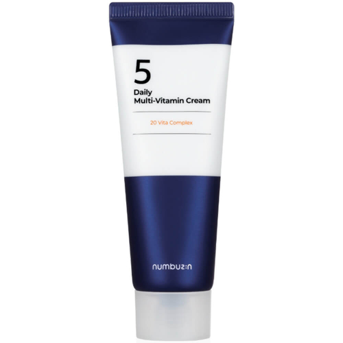 Осветляющий барьерный крем с комплексом витаминов numbuzin No.5 Daily Multi-Vitamin Cream